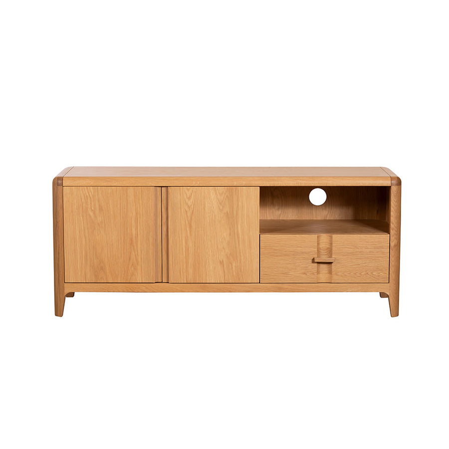 G Plan Maddison TV Unit - TV Unit Warm Oak Sterling Home 1
