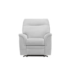 Parker Knoll Hudson Recliner Armchair - Power Recliner Plus with Headrest and Lumbar M Grade Leather - Power with Power Headrest, Lumbar & USB Sterling Home 1