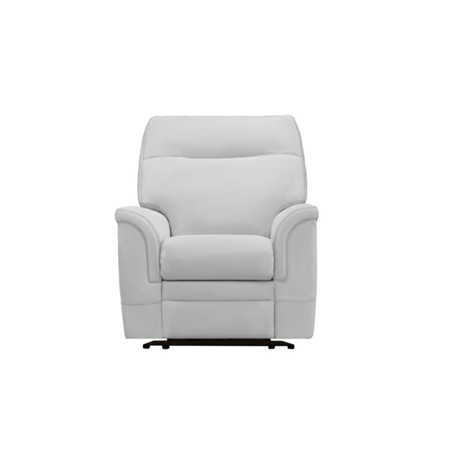 Parker Knoll Hudson Recliner Armchair - Power Recliner Plus with Headrest and Lumbar M Grade Leather - Power with Power Headrest, Lumbar & USB Sterling Home 1