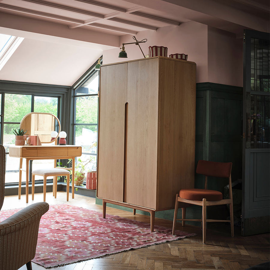G Plan Winchester Double Wardrobe - Double Wardrobe Light Oak Sterling Home 2