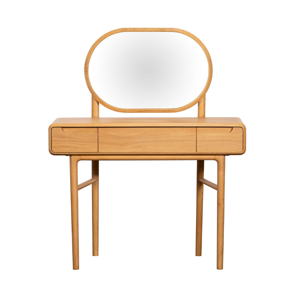 G Plan Winchester Dressing Table With Mirror - Dressing Table With Mirror Light Oak Sterling Home 1