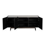 Wynter Wide Sideboard - Wide Sideboard Glass Ceramic Top Sterling Home 5