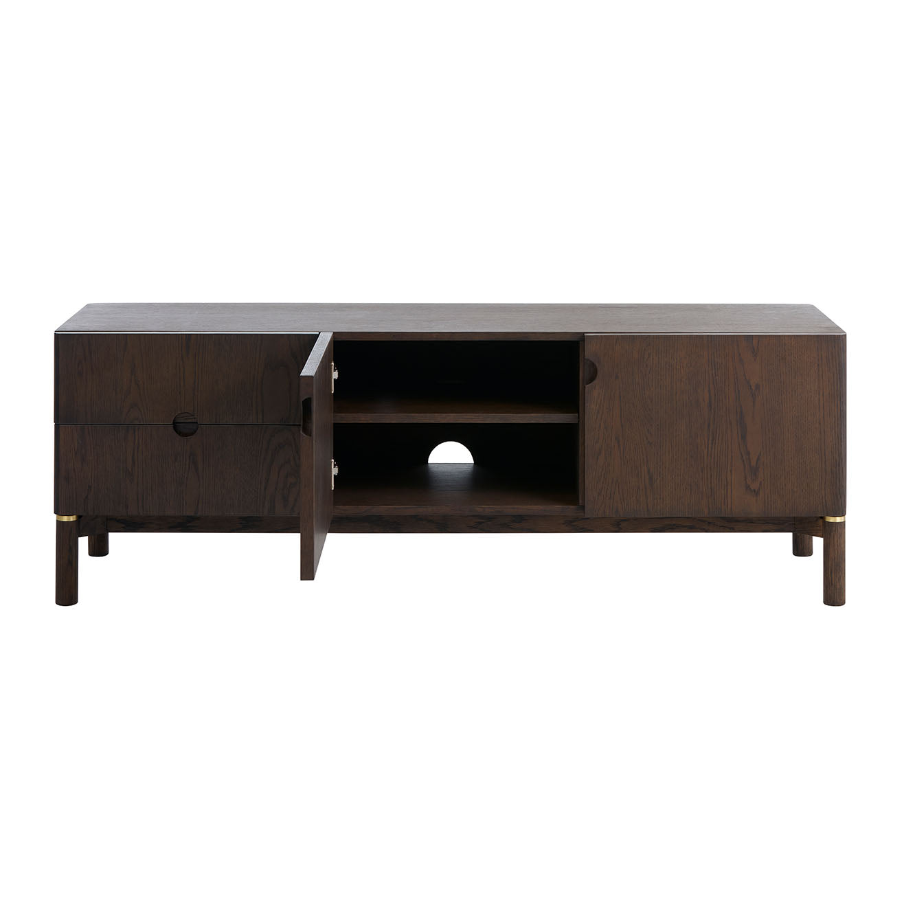 Antigua TV Lowboard - TV Lowboard Espresso Oil Sterling Home 3