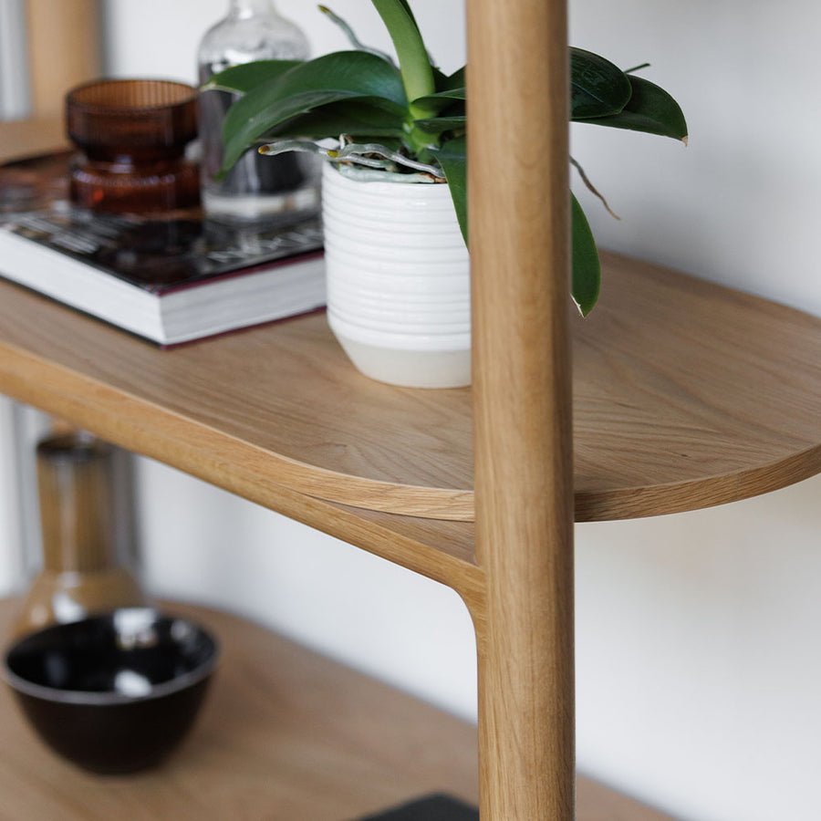 G Plan Winchester Open Bookcase - Open Bookcase Light Oak Sterling Home 2