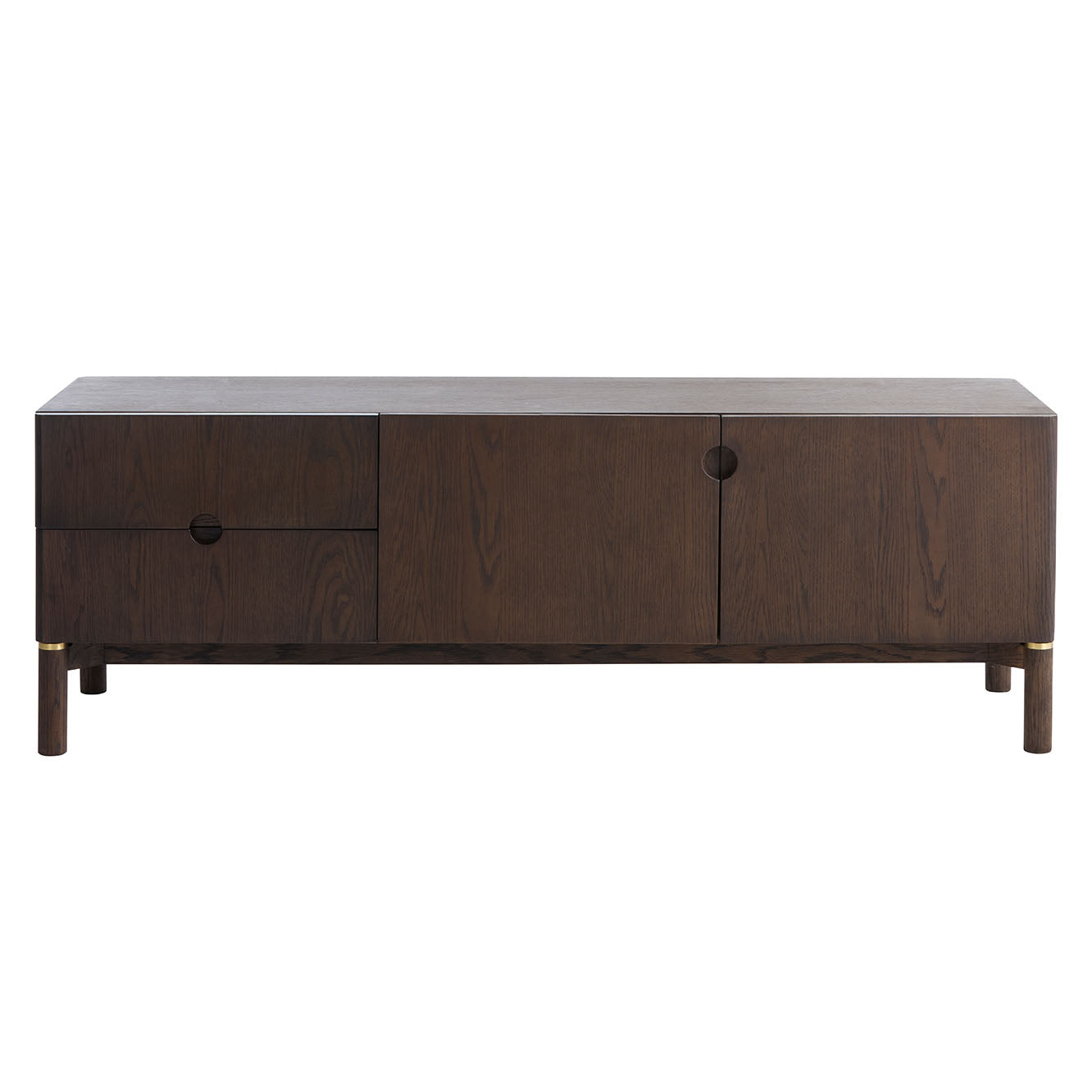 Antigua TV Lowboard - TV Lowboard Espresso Oil Sterling Home 1