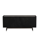 Wynter Wide Sideboard - Wide Sideboard Glass Ceramic Top Sterling Home 1