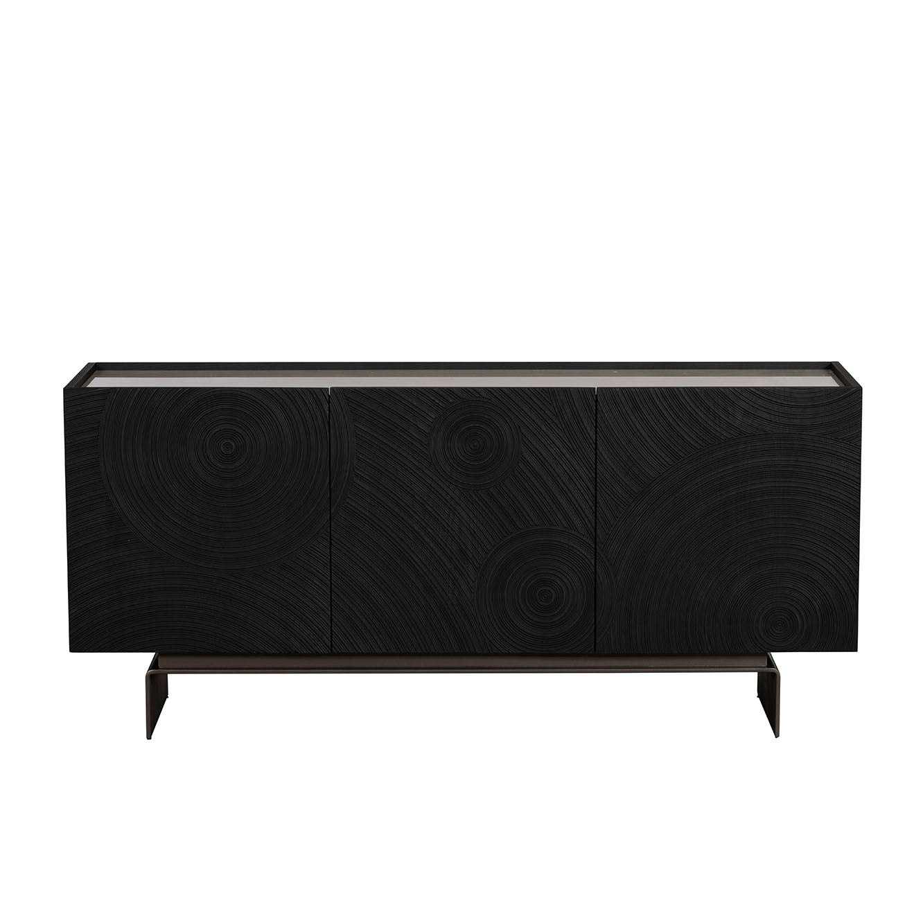 Wynter Wide Sideboard - Wide Sideboard Glass Ceramic Top Sterling Home 1