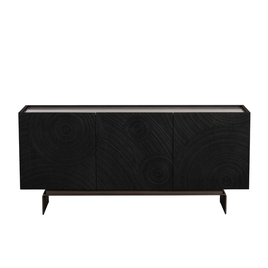 Wynter Wide Sideboard - Wide Sideboard Glass Ceramic Top Sterling Home 1