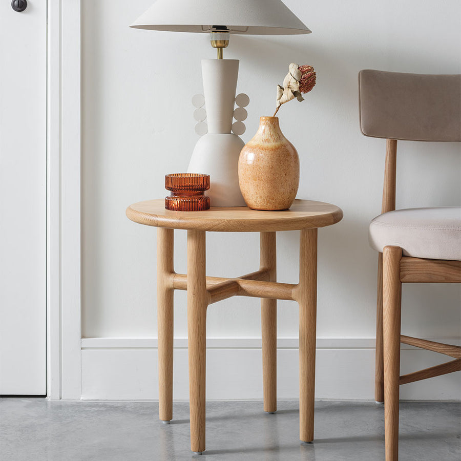 G Plan Winchester Lamp Table - Lamp Table Light Oak Sterling Home 1