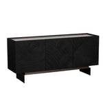 Wynter Wide Sideboard - Wide Sideboard Glass Ceramic Top Sterling Home 3