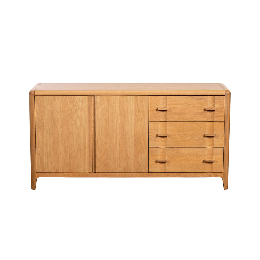 G Plan Maddison Wide Sideboard - Wide Sideboard Warm Oak Sterling Home 1