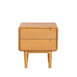 G Plan Winchester 2 Drawer Bedside - 2 Drawer Bedside Light Oak Sterling Home 1