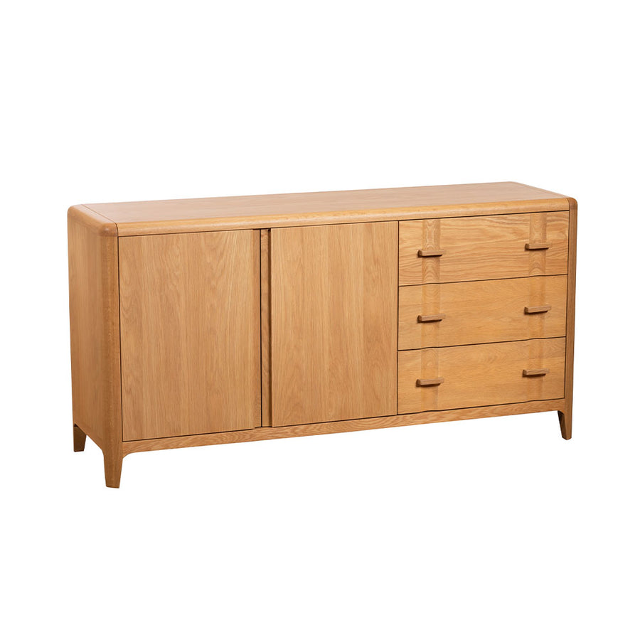 G Plan Maddison Wide Sideboard - Wide Sideboard Warm Oak Sterling Home 2