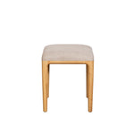 G Plan Winchester Upholstered Stool - Upholstered Stool Light Oak Sterling Home 4