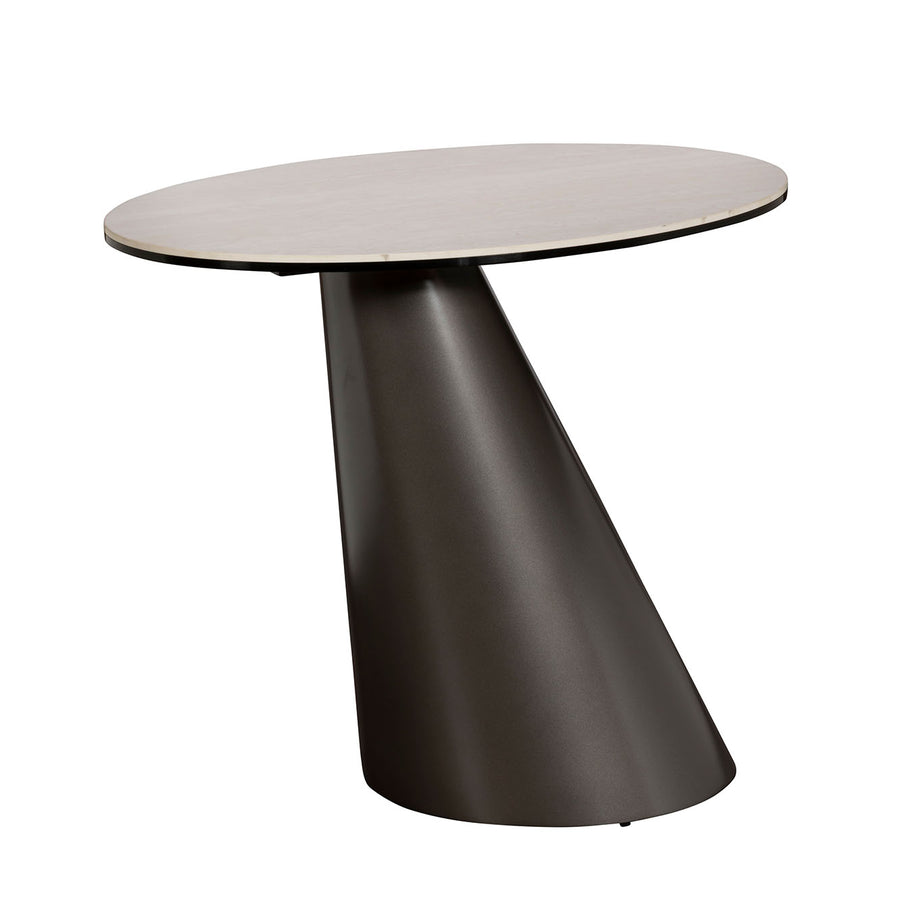 Wynter Lamp Table - Lamp Table Glass Ceramic Top Sterling Home 1