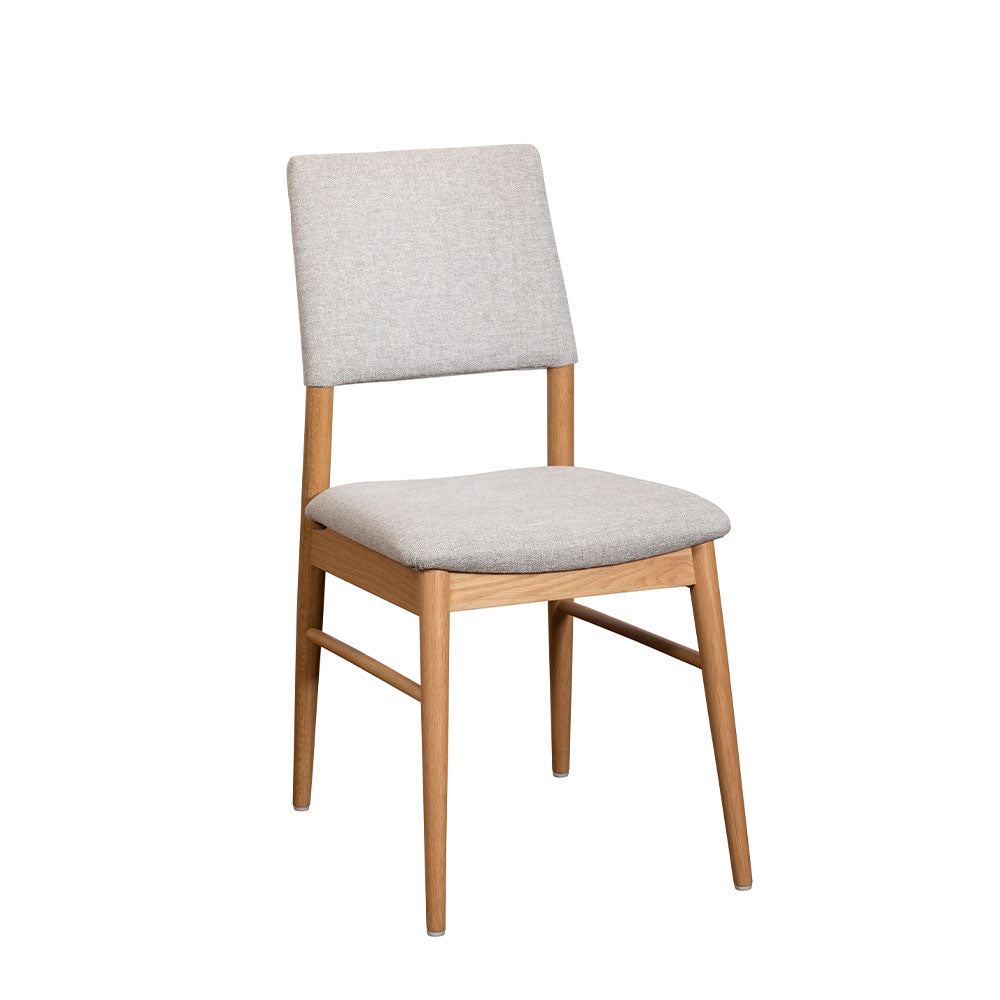 G Plan Maddison Dining Chair - Upholstered Dining Chair (Without Stretcher) Warm Oak Sterling Home 2