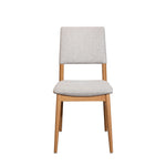 G Plan Maddison Dining Chair - Upholstered Dining Chair (Without Stretcher) Warm Oak Sterling Home 1