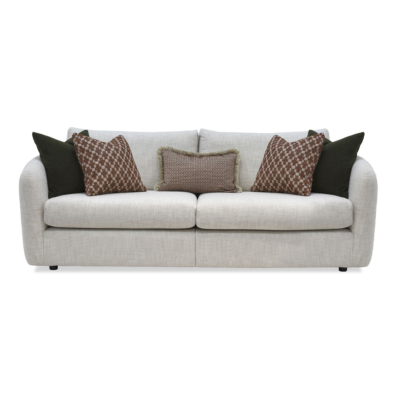 Vogue Williams Carnaby Extra Large Split Sofa - Extra Large Split Sofa Matt Chenille 4 Seater Sofas Sterling Home 1
