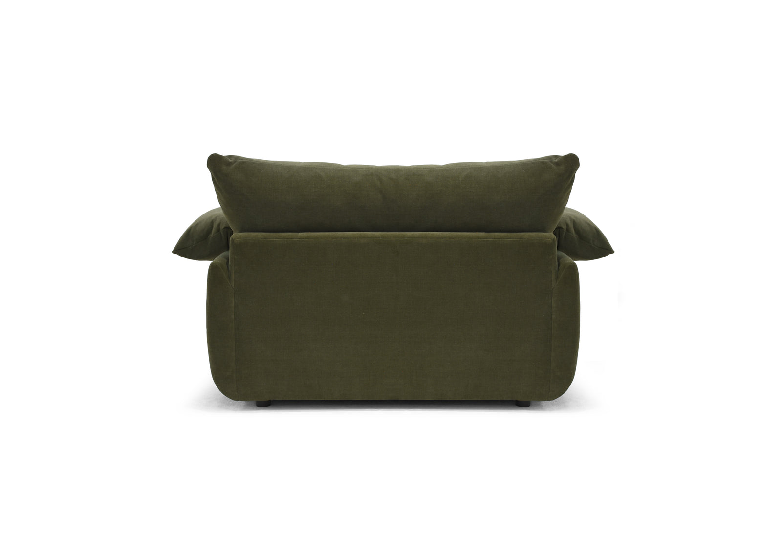Vogue Williams Bayswater Loveseat - Cuddler Matt Chenille Sterling Home 5