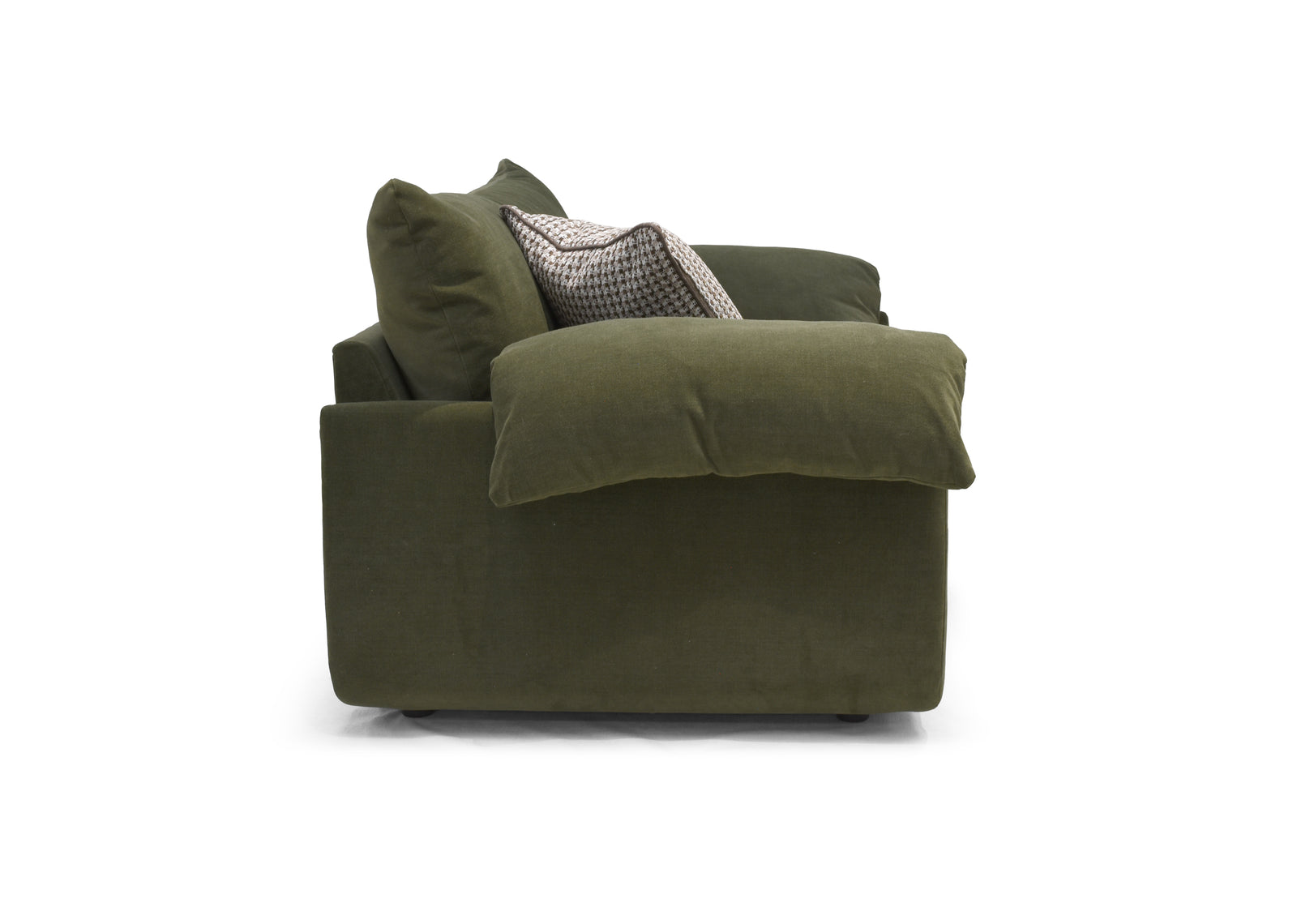 Vogue Williams Bayswater Loveseat - Cuddler Matt Chenille Sterling Home 4