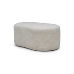 Vogue Williams Carnaby Pebble Footstool - Pebble Footstool Soft Boucle