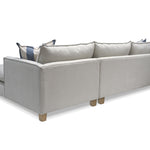 Vogue Williams Howth Large Chaise Sofa - Large Chaise Sofa Linen Look