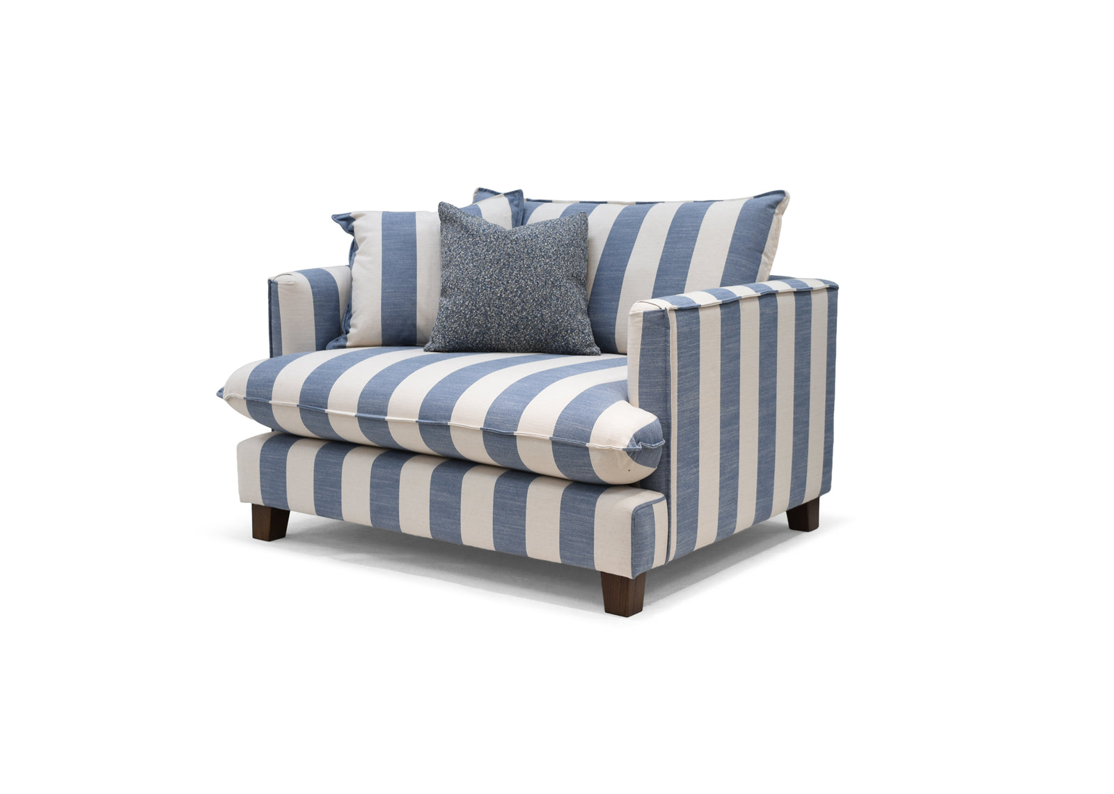 Vogue Williams Howth Loveseat - Cuddler Soft Chenille Sterling Home 3