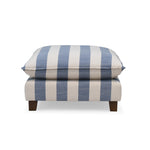 Vogue Williams Howth Footstool - Footstool Soft Chenille Sterling Home 1