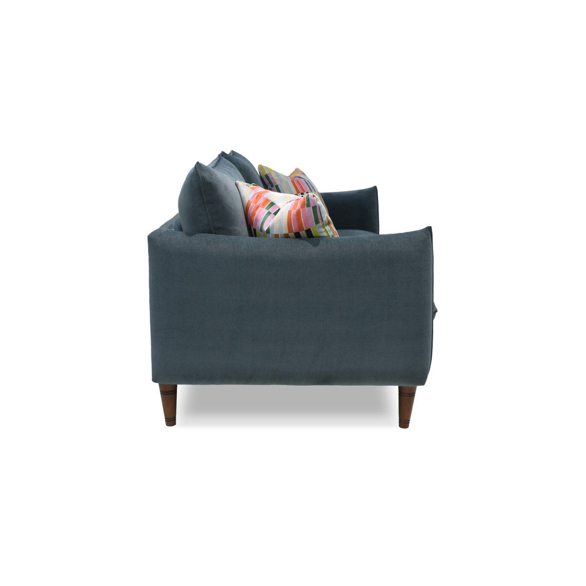 Vogue Williams Kenmare Loveseat - Cuddler Soft Chenille Sterling Home 3