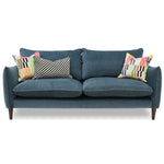 Vogue Williams Kenmare Large Sofa - Large Sofa Soft Chenille 3 Seater Sofas Sterling Home 1
