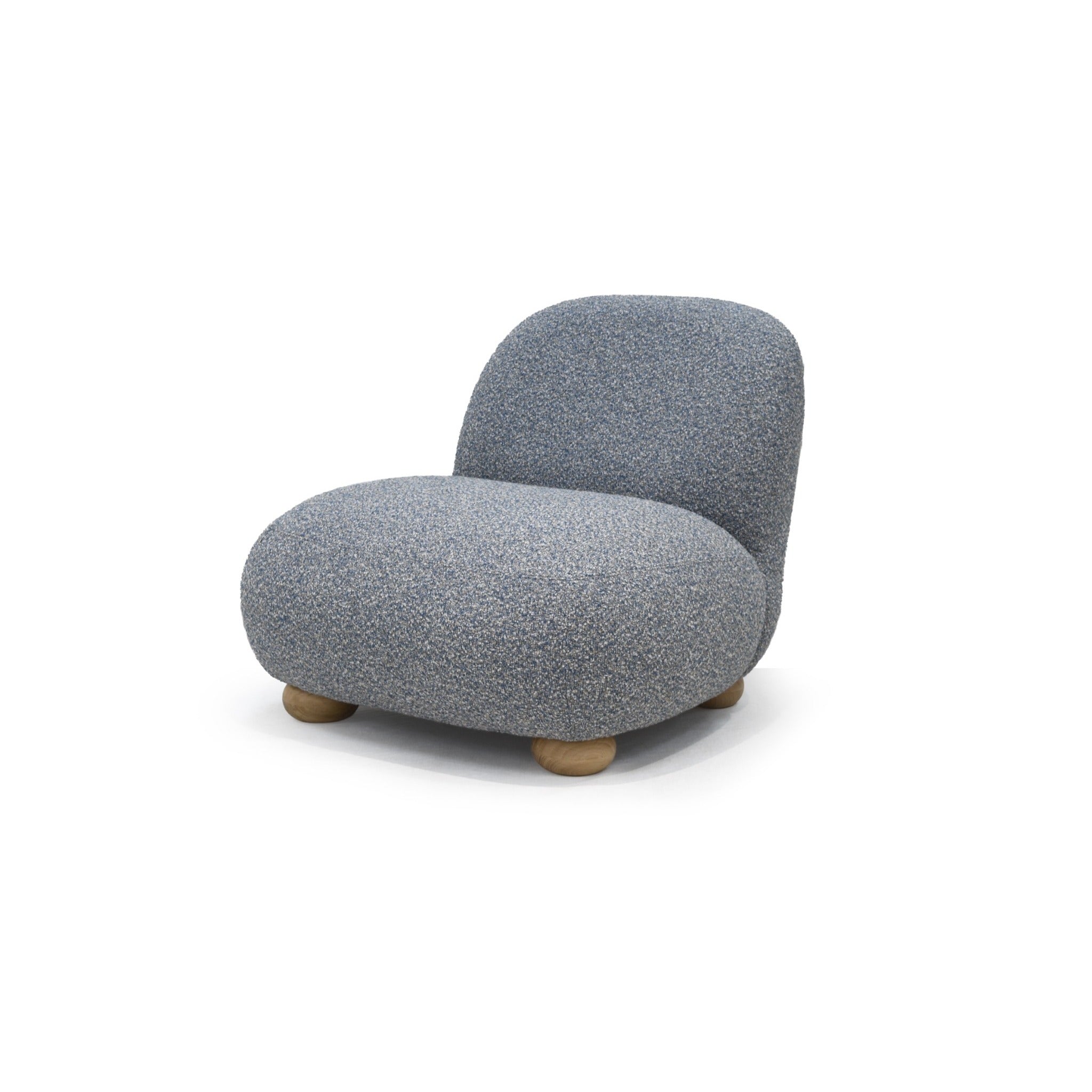 Vogue Williams Kinsale Accent Armchair - Accent Chair Chunky Boucle Sterling Home 3
