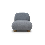 Vogue Williams Kinsale Accent Armchair - Accent Chair Chunky Boucle Sterling Home 1