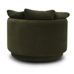 Vogue Williams Picadilly Large Swivel Chair - Large Swivel Chair Soft Chenille Sterling Home 4