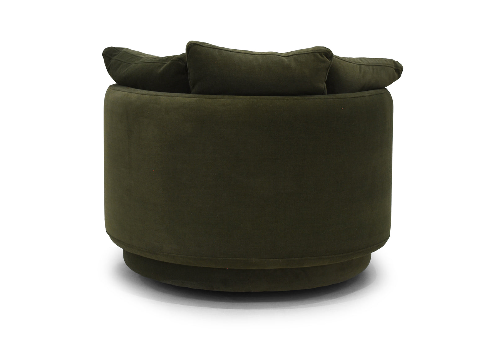 Vogue Williams Piccadilly Large Swivel Chair - Large Swivel Chair Chunky Boucle Sterling Home 4