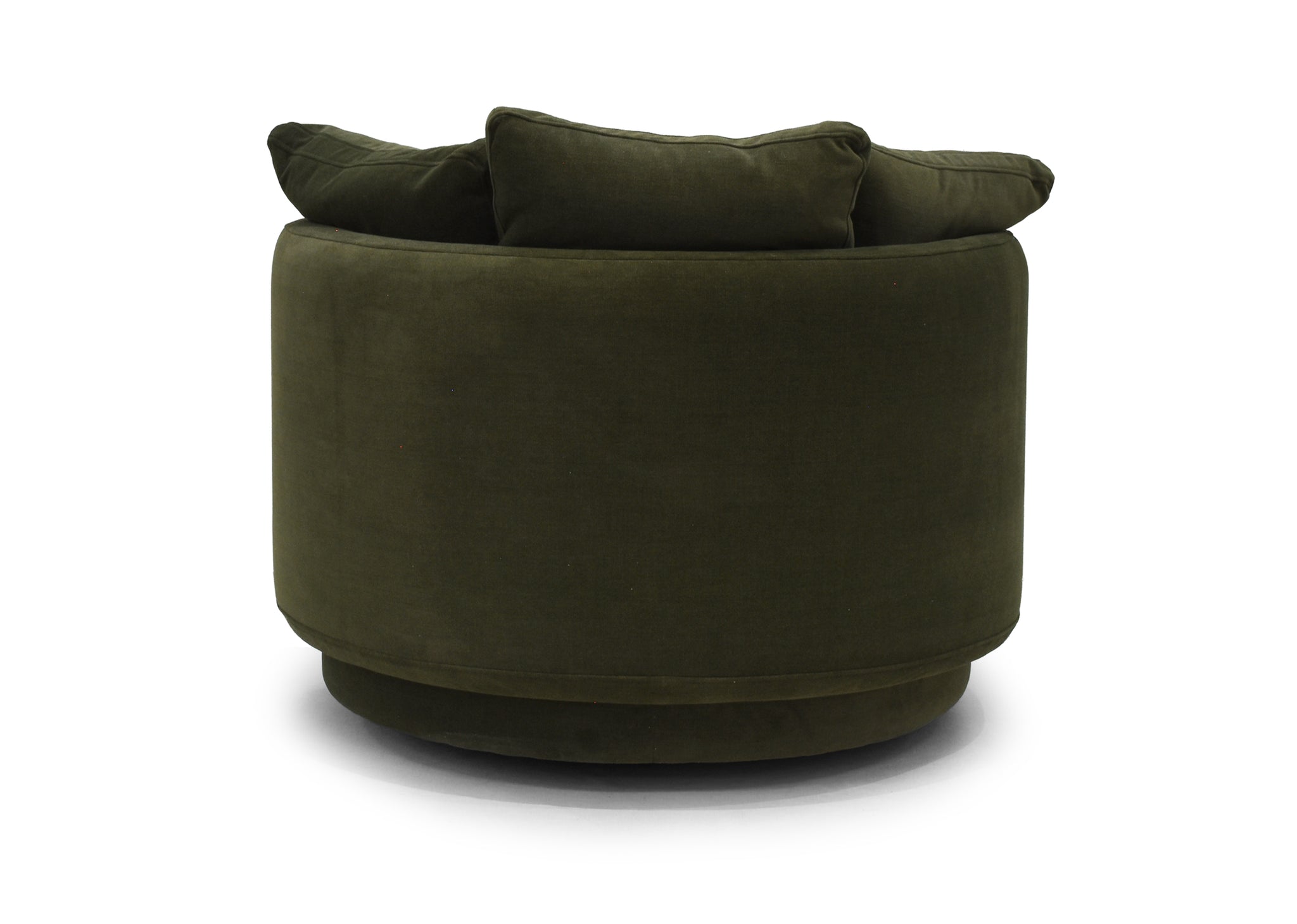 Vogue Williams Picadilly Large Swivel Chair - Large Swivel Chair Soft Chenille Sterling Home 4