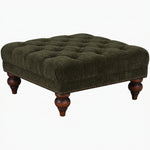 Violet Footstool - Footstool Fabric Standard Footstools Sterling Home 1