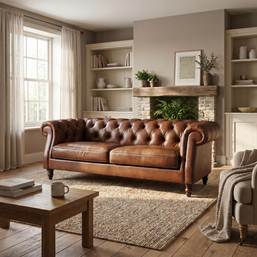 Violet 3 Seater Sofa - 2.5 Seater Sofa Fabric 3 Seater Sofas Sterling Home 2