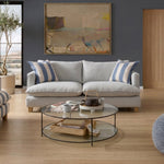 Vogue Williams Howth Medium Sofa - Medium Sofa Linen Look 2 Seater Sofas Sterling Home 2