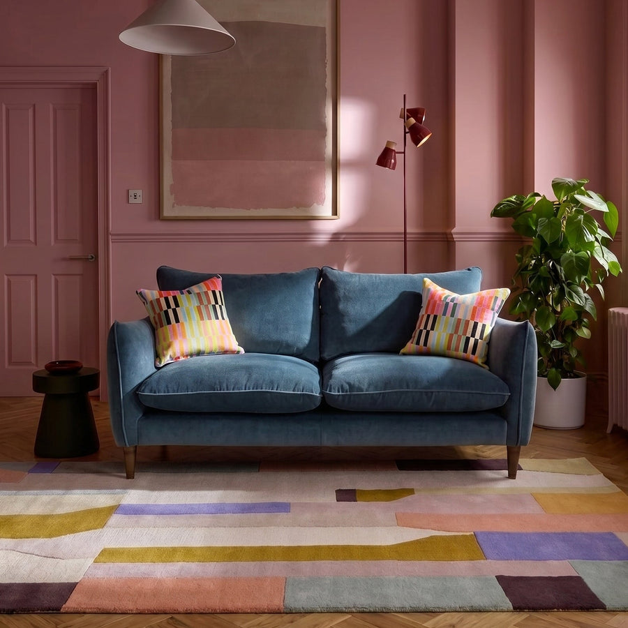 Vogue Williams Kenmare Small Sofa - Small Sofa Soft Chenille