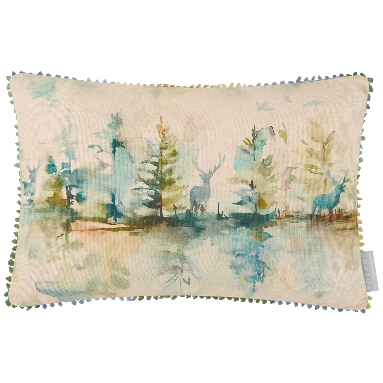 Voyage Wilderness Cushion Topaz - Voyage Wilderness Cushion Topaz Sterling Home 4