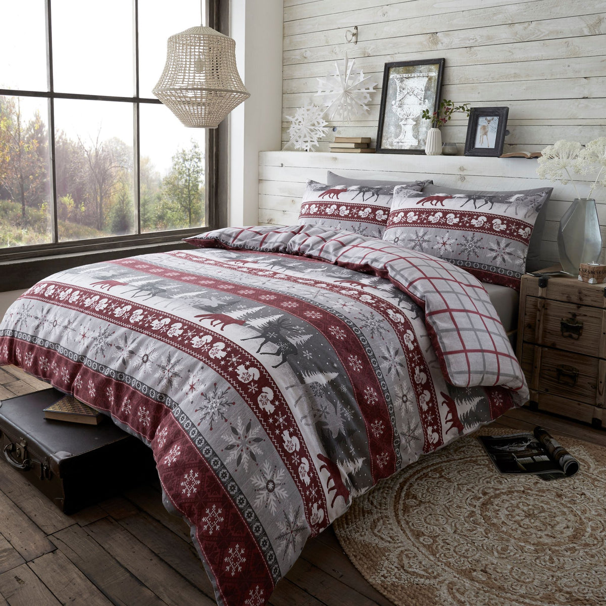 Warm Alaska Duvet Cover Set - Warm Alaska Duvet Set Double Sterling Home 1