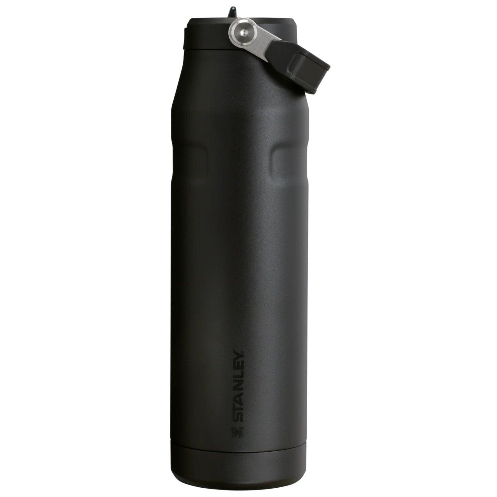 Stanley IceFlow Flip Straw Bottle Black - IceFlow Bottle Flip Straw 2.0 1.06L Black Sterling Home 1