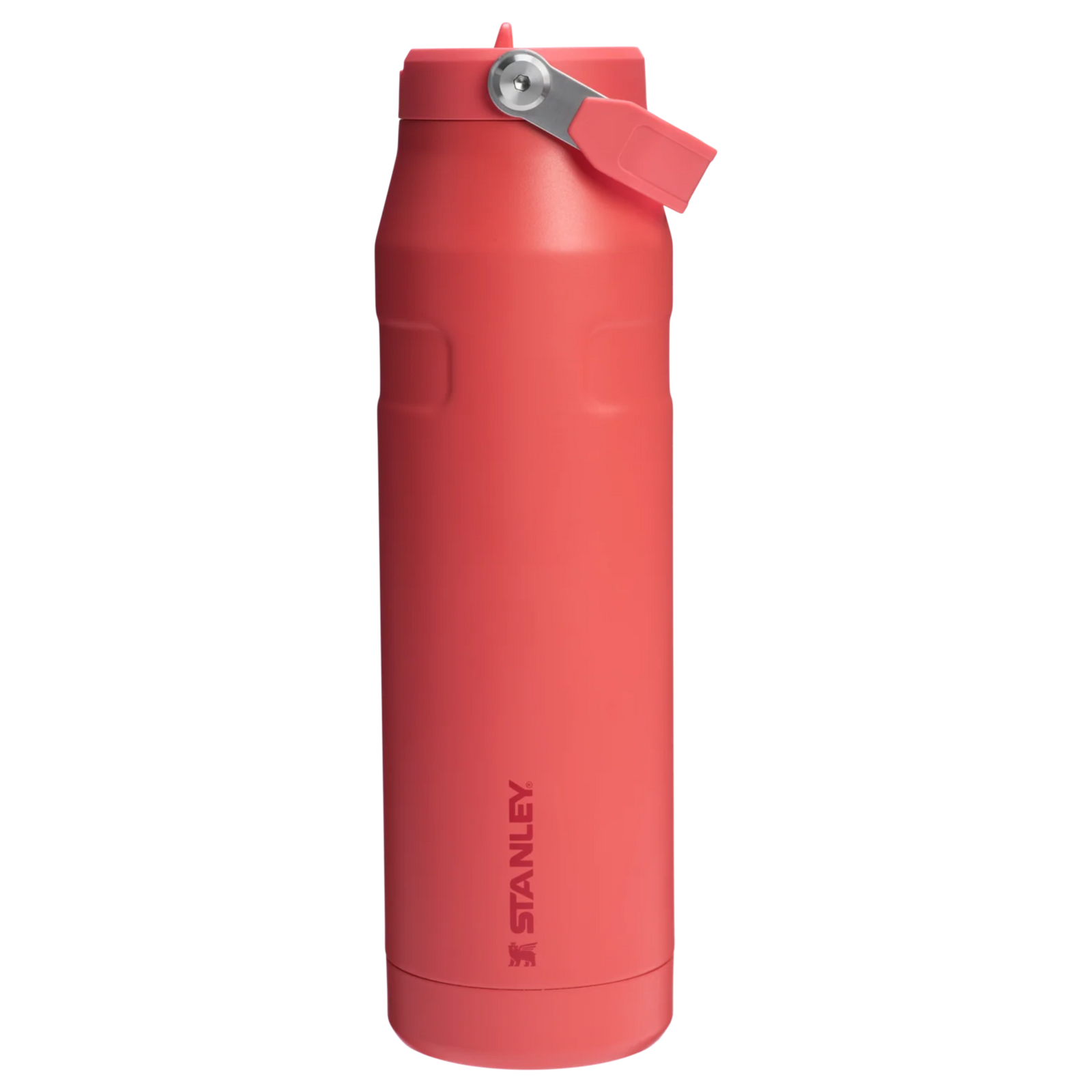 Stanley IceFlow Flip Straw Bottle Pink - IceFlow Bottle Flip Straw 2.0 1.06L Hot Coral Sterling Home 1