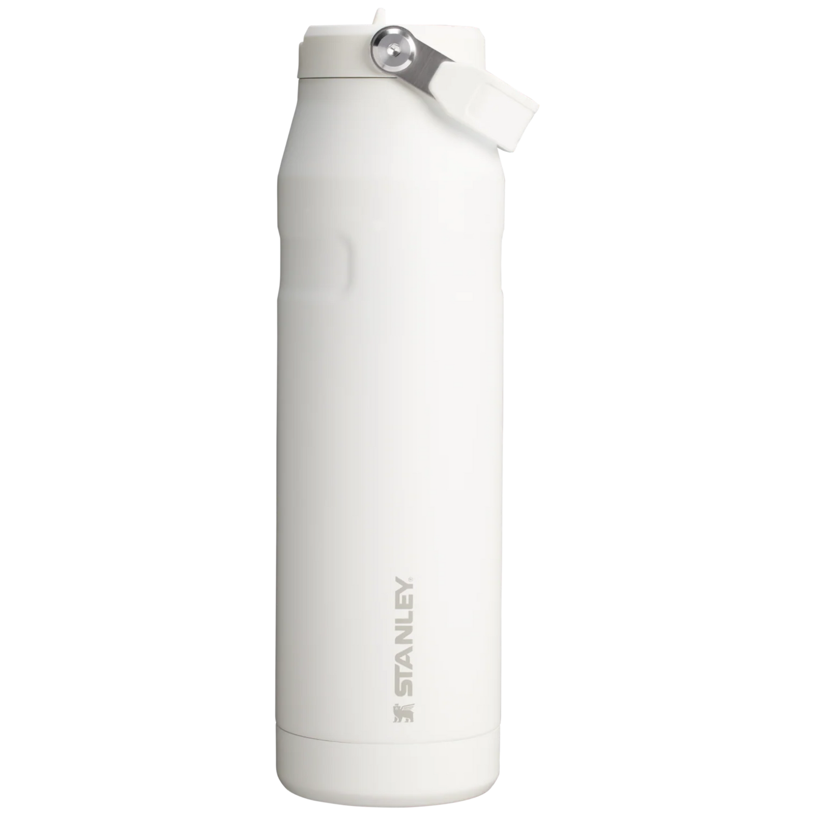 Stanley IceFlow Flip Straw Bottle White - IceFlow Bottle Flip Straw 2.0 1.06L Frost Sterling Home 1
