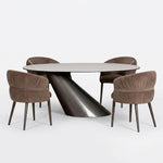 Wynter Small Dining Table & 4 Chase Chairs