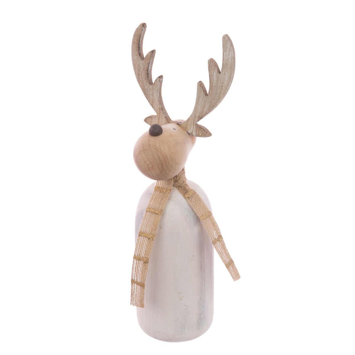 Wooden Reindeer Tabletop Decoration 27CM - Wooden Reindeer Tabletop 27CM Sterling Home 1