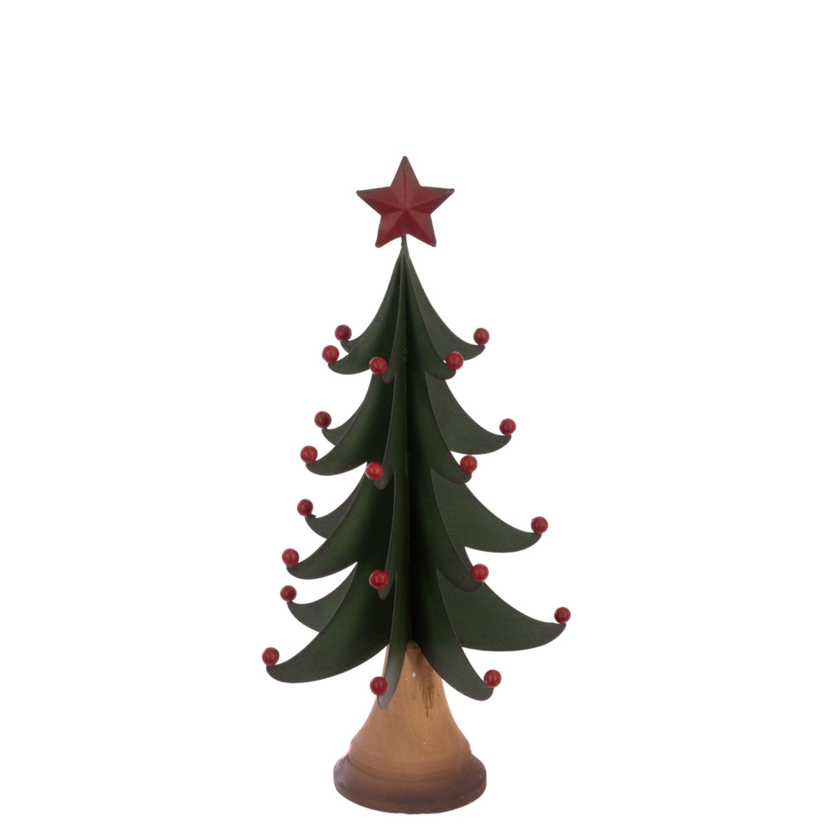 Metal Tree In Wooden Base - Metal Tree In Wooden Base 29CM Sterling Home 2
