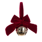 Bell With Red Velvet Bow