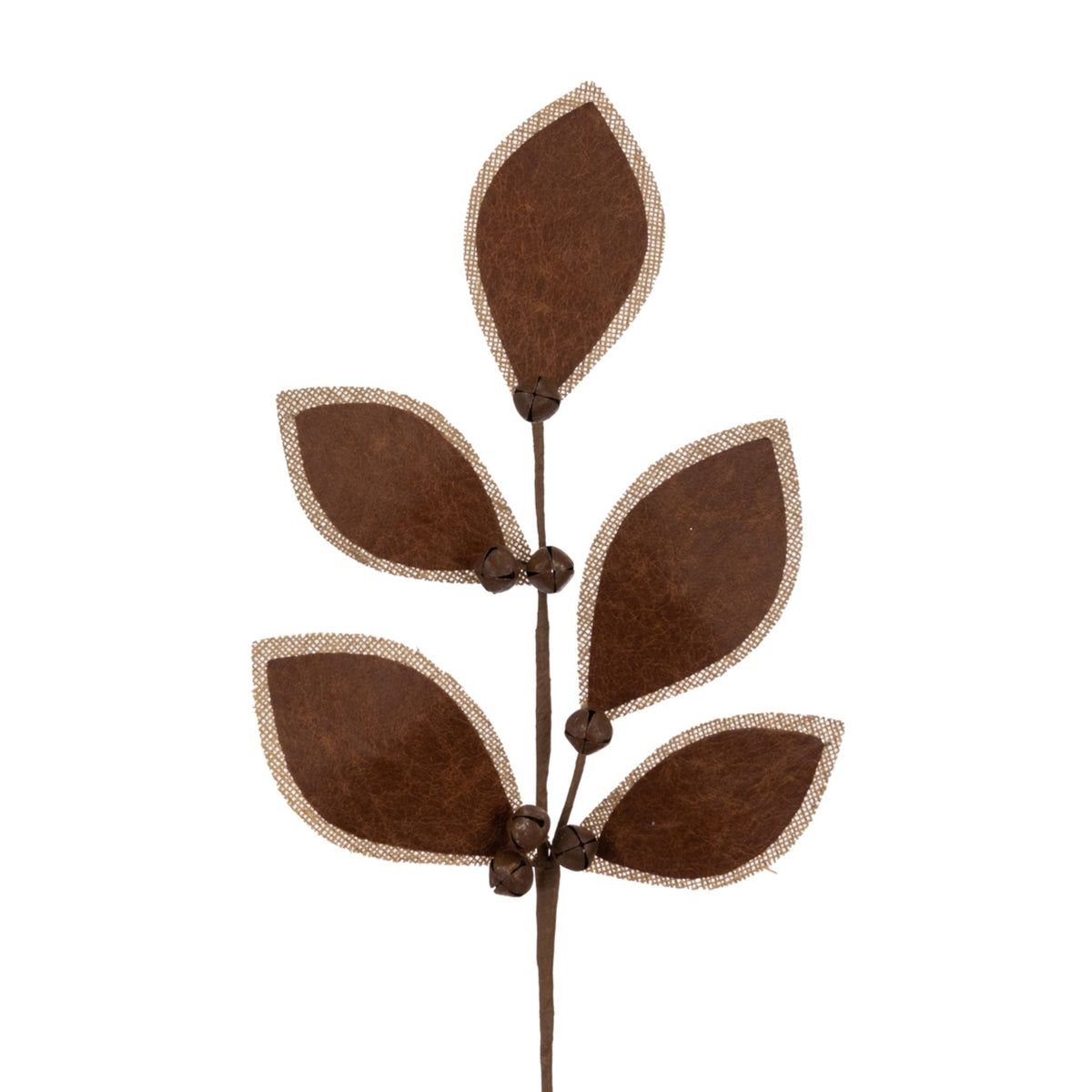 Pleather Bell Leaf Spray 61CM - Pleather Bell Leaf Spray 61CM Sterling Home 1