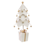 White Metal Bell Tree In Gift Box - White Metal Bell Tree In Gift Box 30CM Sterling Home 1